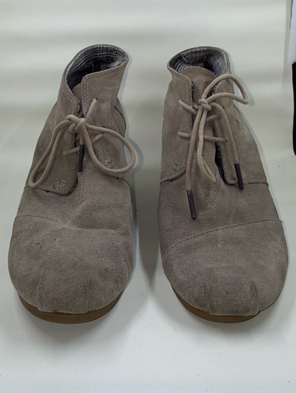 Tom’s Suede Lace-Up Ankle Boots